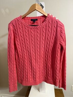 Lands’ End Cable Knit Sweater